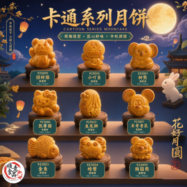 卡通月饼