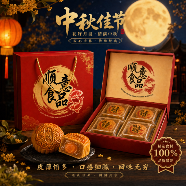 月饼盒装