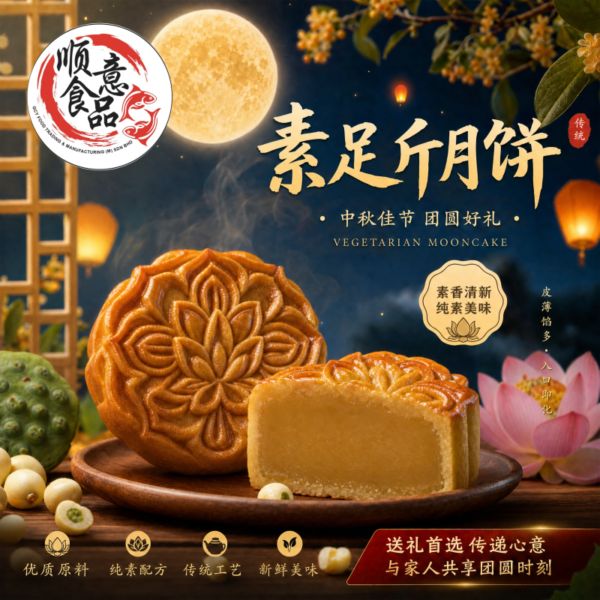 素足斤月饼